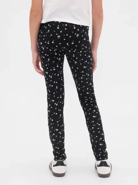 Gyerek leggings Gap fekete