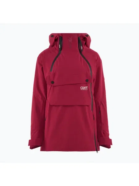 Geacă de snowboard pentru femei Colourwear Cake Anorak rasberry red roșu