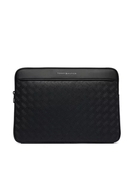 Torba na laptopa Tommy Hilfiger czarna