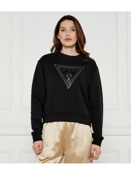GUESS Hanorac negru