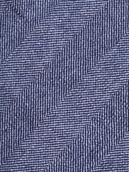 Cravată Brioni de mătase cu model herringbone albastru