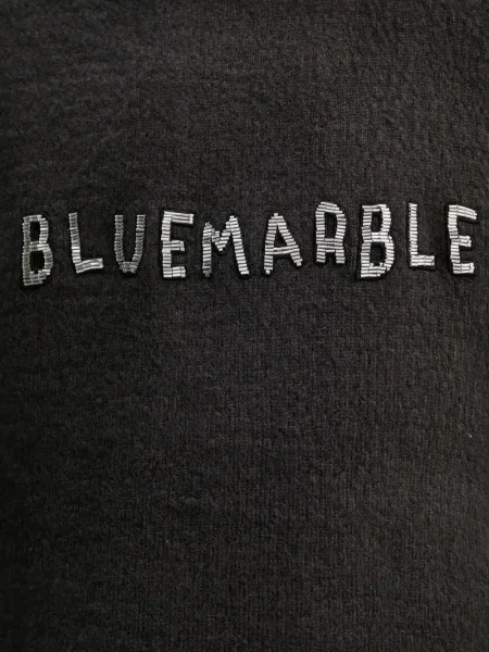 Hanorac cu glugă Bluemarble cu glugă negru