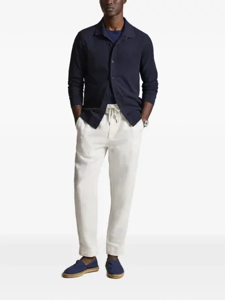 Șapcă Polo Ralph Lauren cu broderie din țesătură twill în carouri albastru