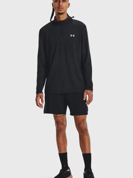Бесшовная спортивная кофта Under Armour черная