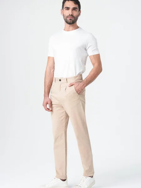 M.O.D MIRACLE OF DENIM Pantaloni eleganți bej