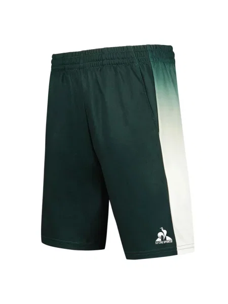 Spodenki Sportowe Chłopięce Le Coq Sportif Tennis Pro zielone
