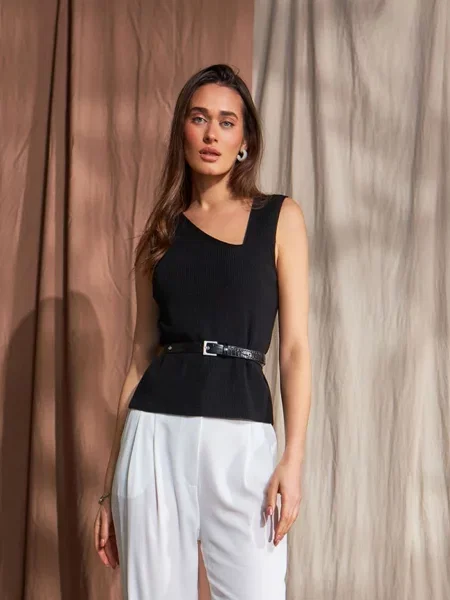 Майка TrikoBakh бавовна/поліестер чорний