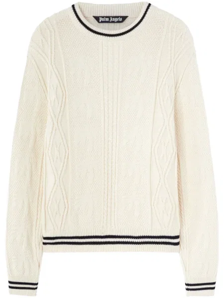 Pulover Palm Angels alb