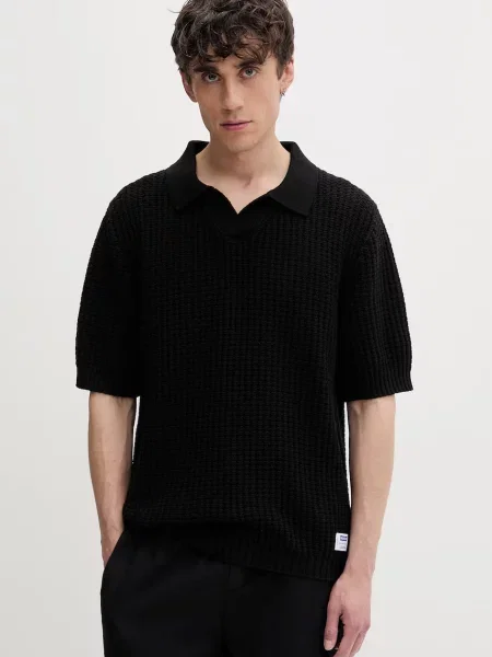 Tricou polo Hugo Blue negru