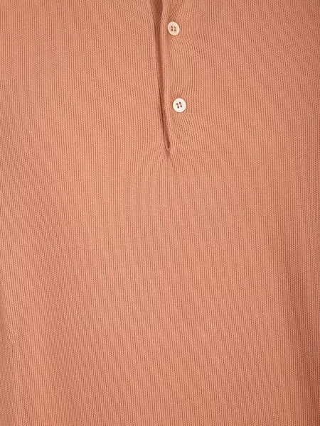 Scurt tricou polo Dell'oglio portocaliu