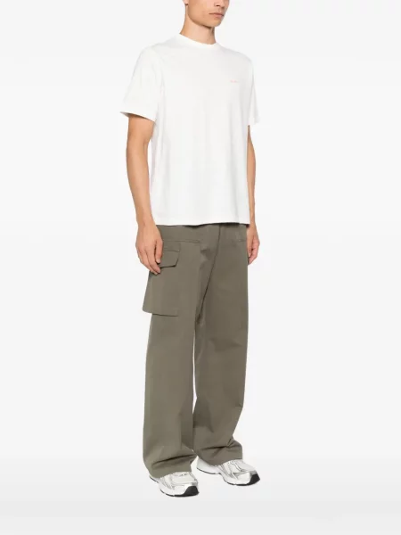 Tricou Beams cu imagine alb