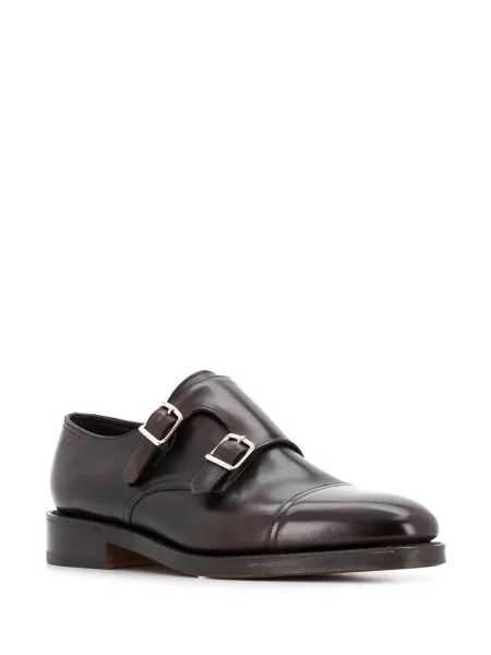 Pantofi monk John Lobb maro