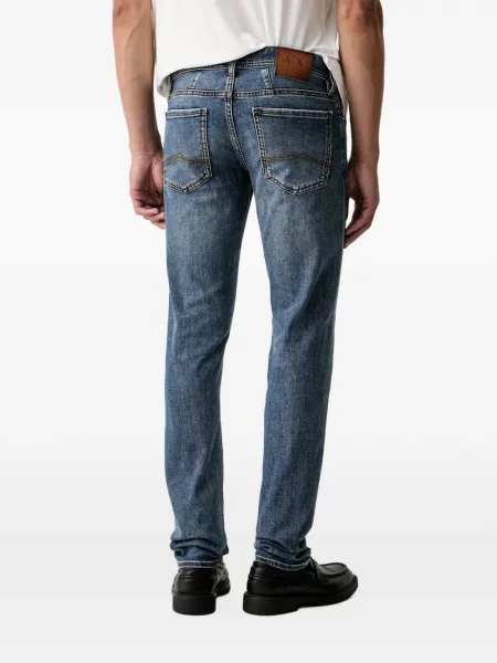 Farmerek Armani Exchange autogrammal kék