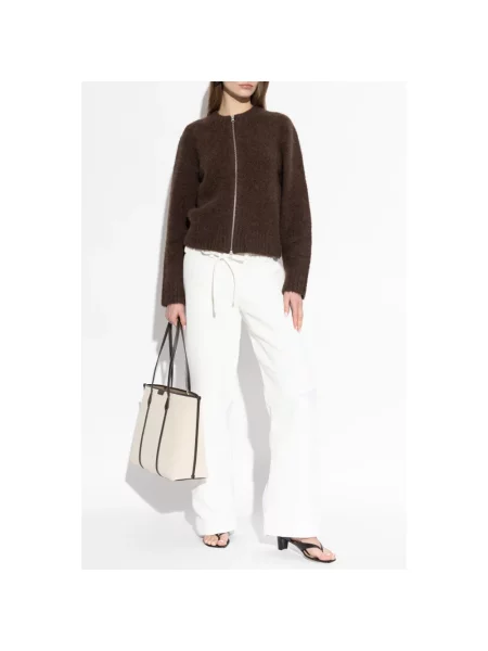Spodnie Tory Burch białe