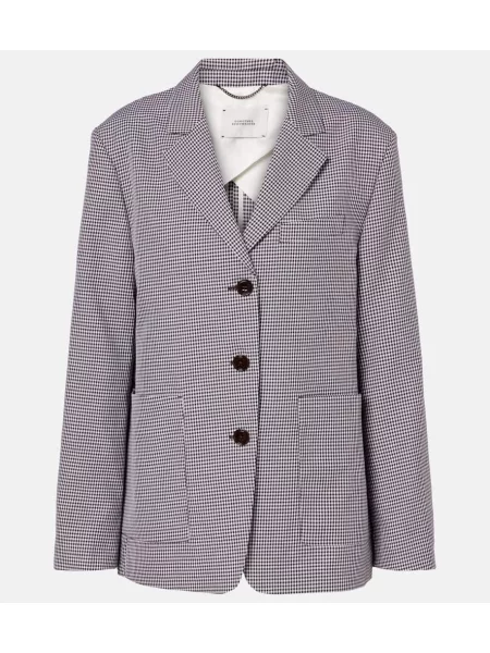 Sacou Dorothee Schumacher în carouri maro