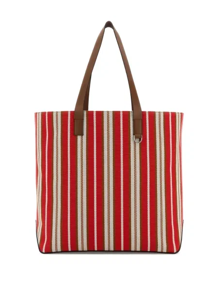 Geantă Fendi cu dungi roșu