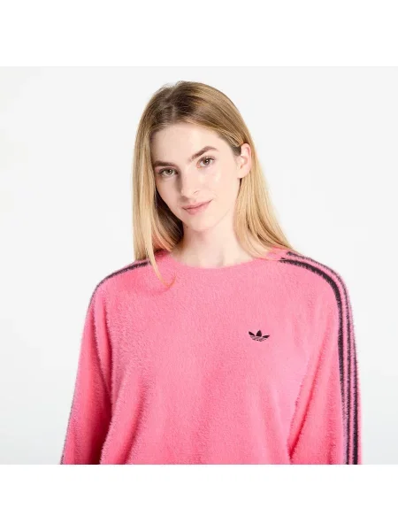 Sweter adidas Adicolor Holiday Knit Sweatshirt Lucid Pink L różowy