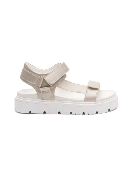 TOMMY HILFIGER Sandale CLAIRE auriu alb