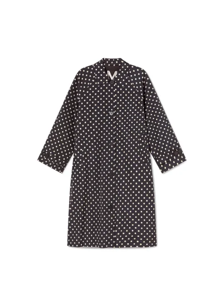 Lola Casademunt Palton de primăvară-toamnă negru alb