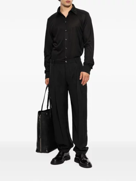 Lung cămașă Dolce & Gabbana negru