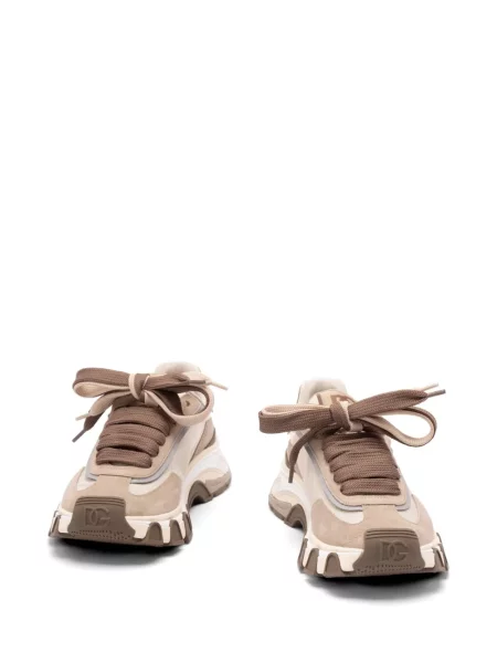 Sneakerși Dolce & Gabbana din piele cu autograf
