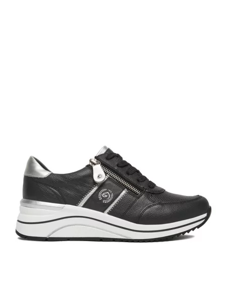 Sneakersy Remonte czarne