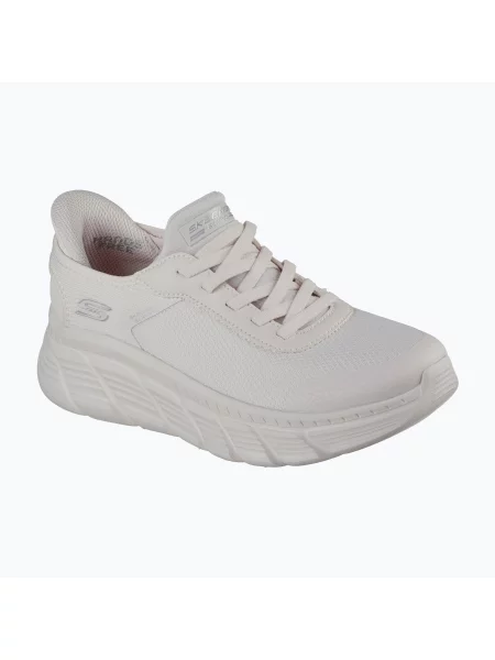 Boty SKECHERS Bobs B Flex Hi Linear Force white bílé