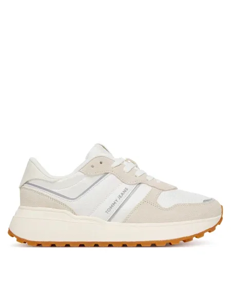 Маратонки Tommy Jeans TJW CLEATED RUNNER бяло