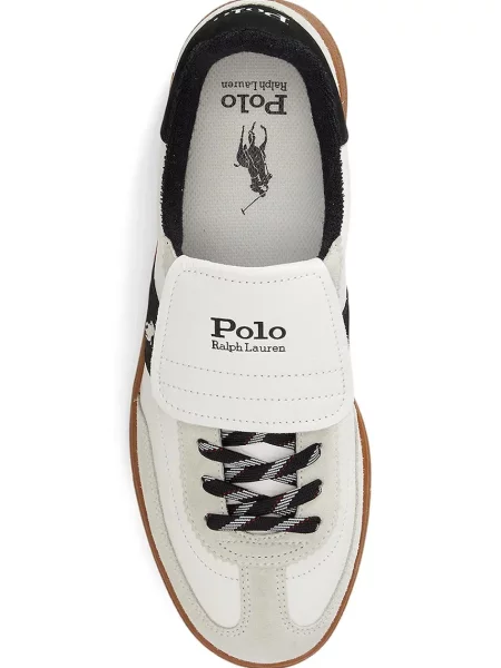 Кожаные кроссовки Polo Ralph Lauren