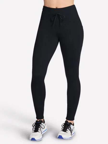Легінси Skechers нейлон/спандекс чорний