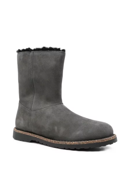 Botine Birkenstock din piele de căprioară gri