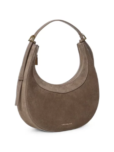 Τσάντα shopper Coccinelle σουέτ καφέ
