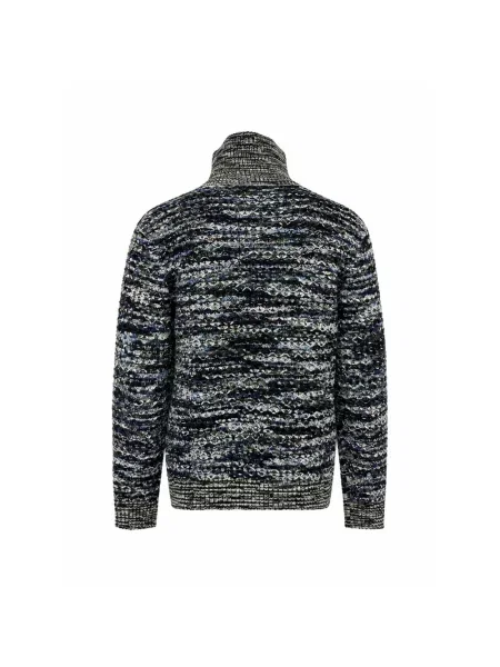 Lniany sweter z golfem Missoni