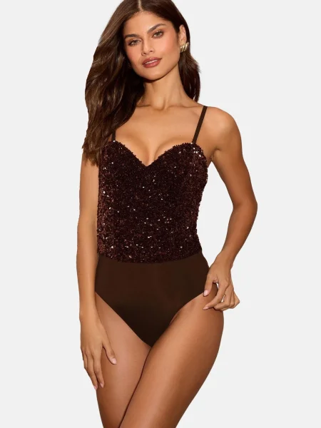 Lipsy Body ciocolatiu