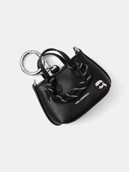 Karl Lagerfeld Obesek za ključe črna