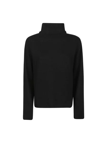 Sweter z golfem Aragona z długim rękawem czarny
