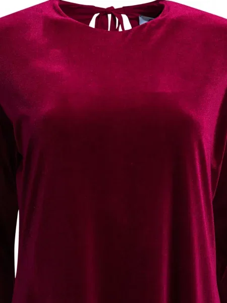 Rochie Semper cu spatele deschis de costum roșu