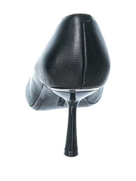 Pantofi cu toc Dkny cu autograf negru