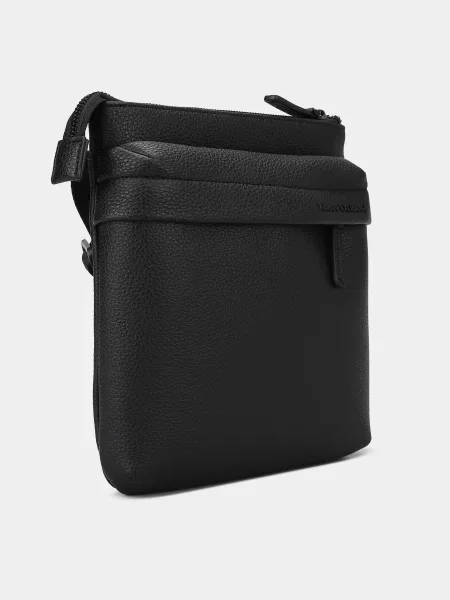 Armani Exchange Мессенджер чорний
