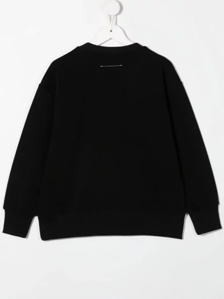 Bluza dziecięca Mm6 Maison Margiela czarna