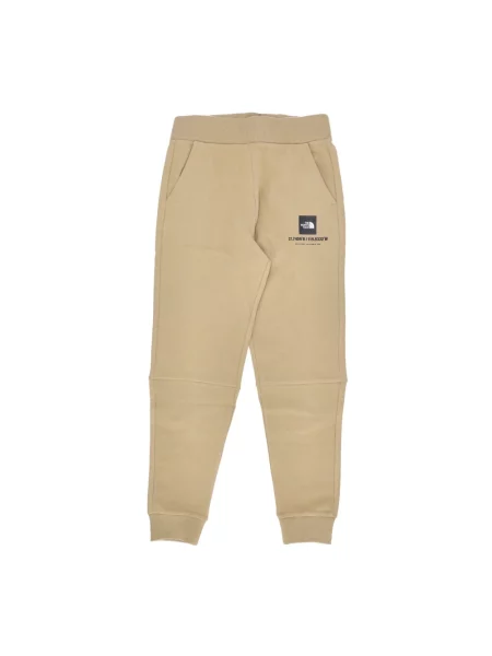 Lekkie spodnie dresowe The North Face beżowe