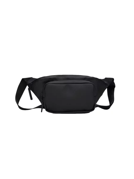 Rains Bum Bag Black Unisex Plecaki i torby Rains Size: One size czarny