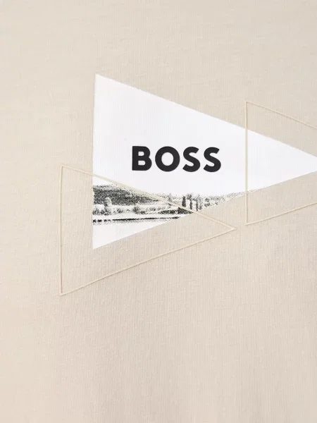 Футболка Boss Green зеленая