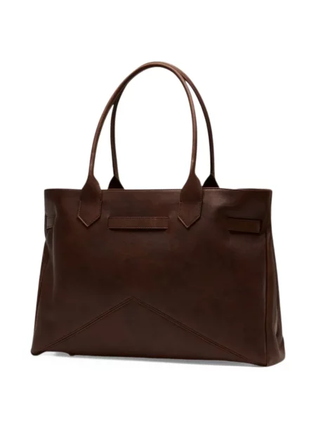 Δερμάτινη τσάντα shopper Ballantyne καφέ