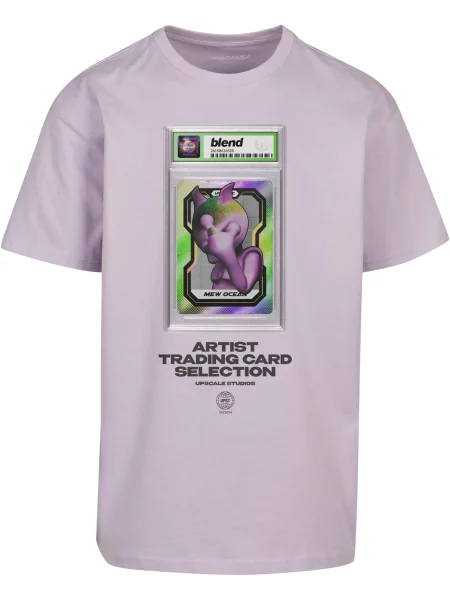 MT Upscale Tricou Blend deschis / verde deschis / mov deschis / negru gri