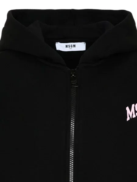 Majica s kapuljačom Msgm crna