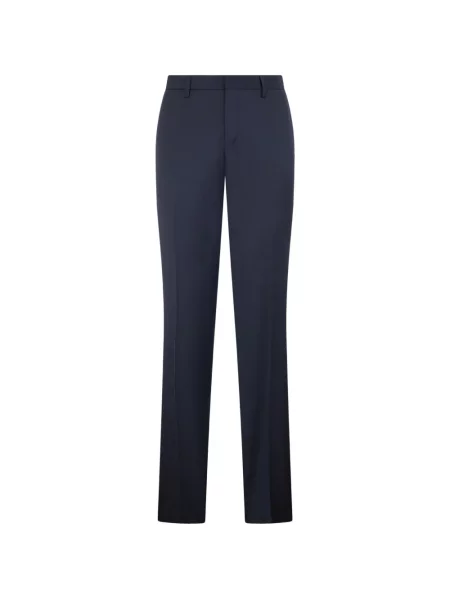 Cu centură pantaloni Moschino albastru