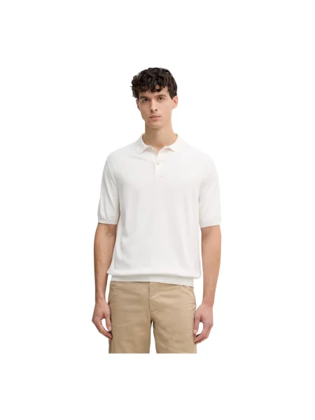 Paul&Shark polo z jedwabiem beżowa