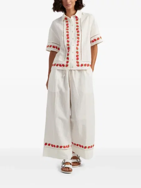 Pantaloni Chinti & Parker alb