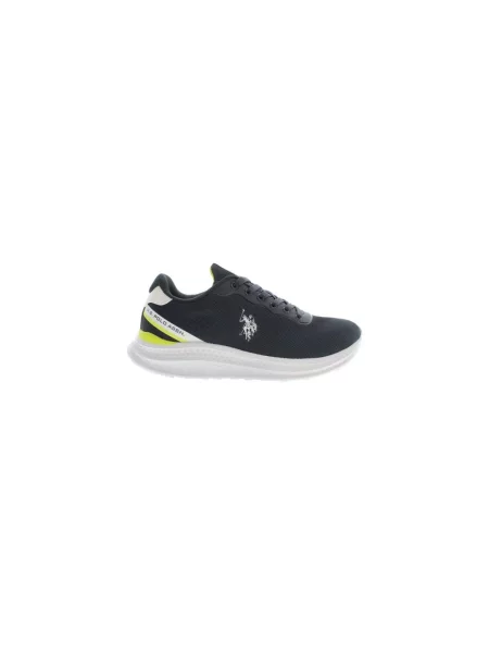 Koszulka polo U.s Polo Assn. skórzana casual niebieska
